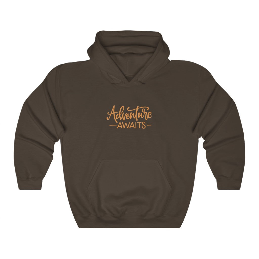 Adventure Awaits- Hooded Sweatshirt - huserdesigns
