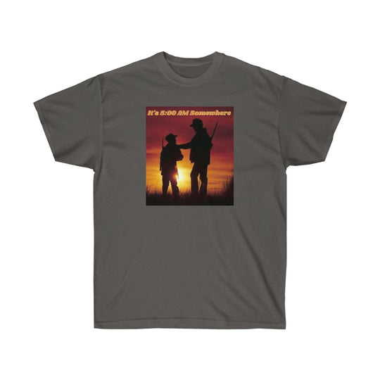 It's 5am Somewhere - Unisex Ultra Cotton Tee - huserdesigns