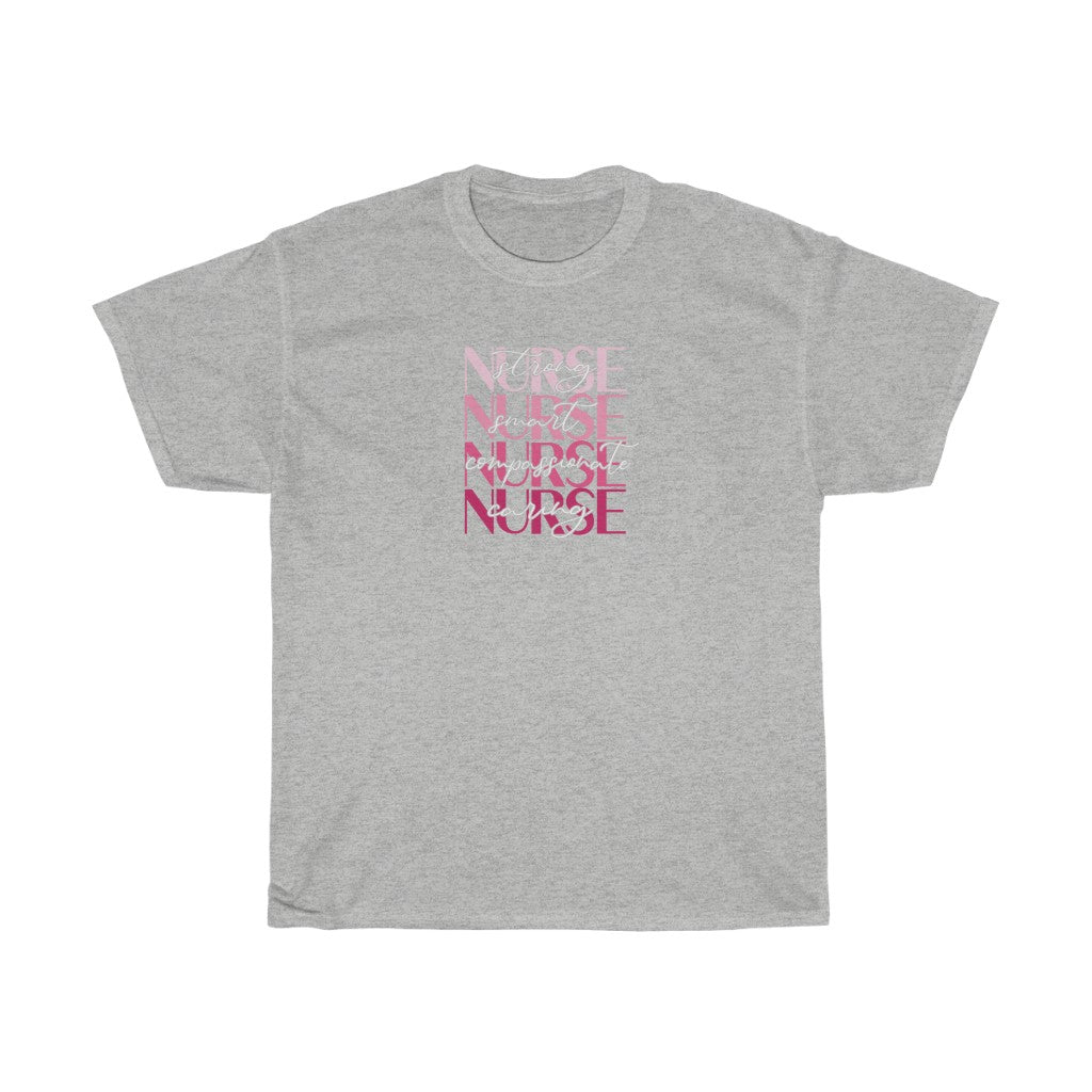 Nurse-  Unisex Heavy Cotton Tee - huserdesigns