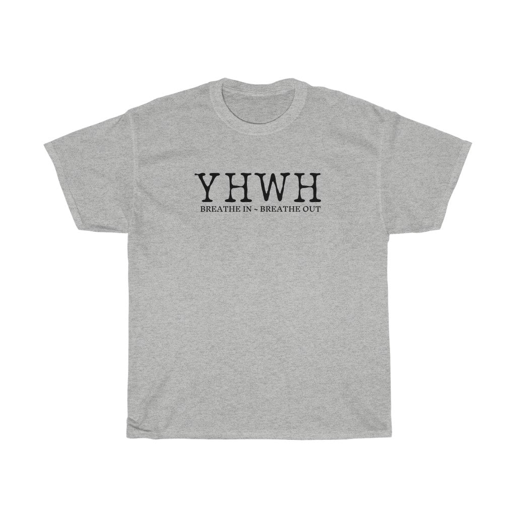 YHWH-  Unisex Heavy Cotton Tee - huserdesigns