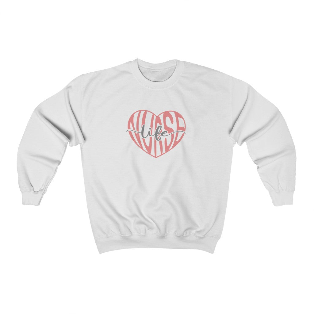 Nurse Life-  Unisex Heavy Blend™ Crewneck Sweatshirt - huserdesigns