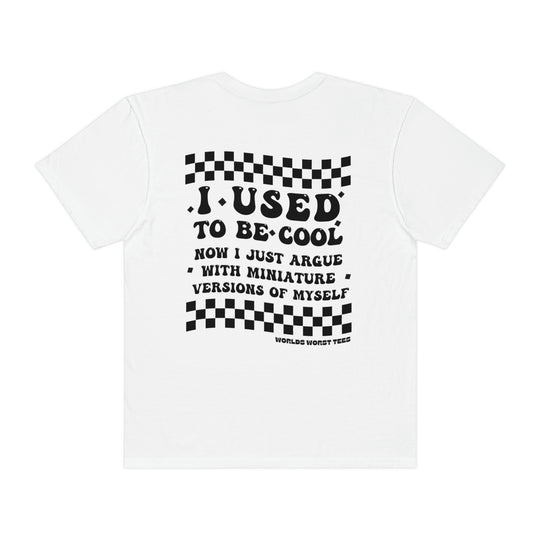 Relaxed fit I Used to Be Cool Mom Tee, 100% ring-spun cotton, garment-dyed for extra coziness. Durable double-needle stitching, no side-seams for a tubular shape. Sizes: S-3XL.