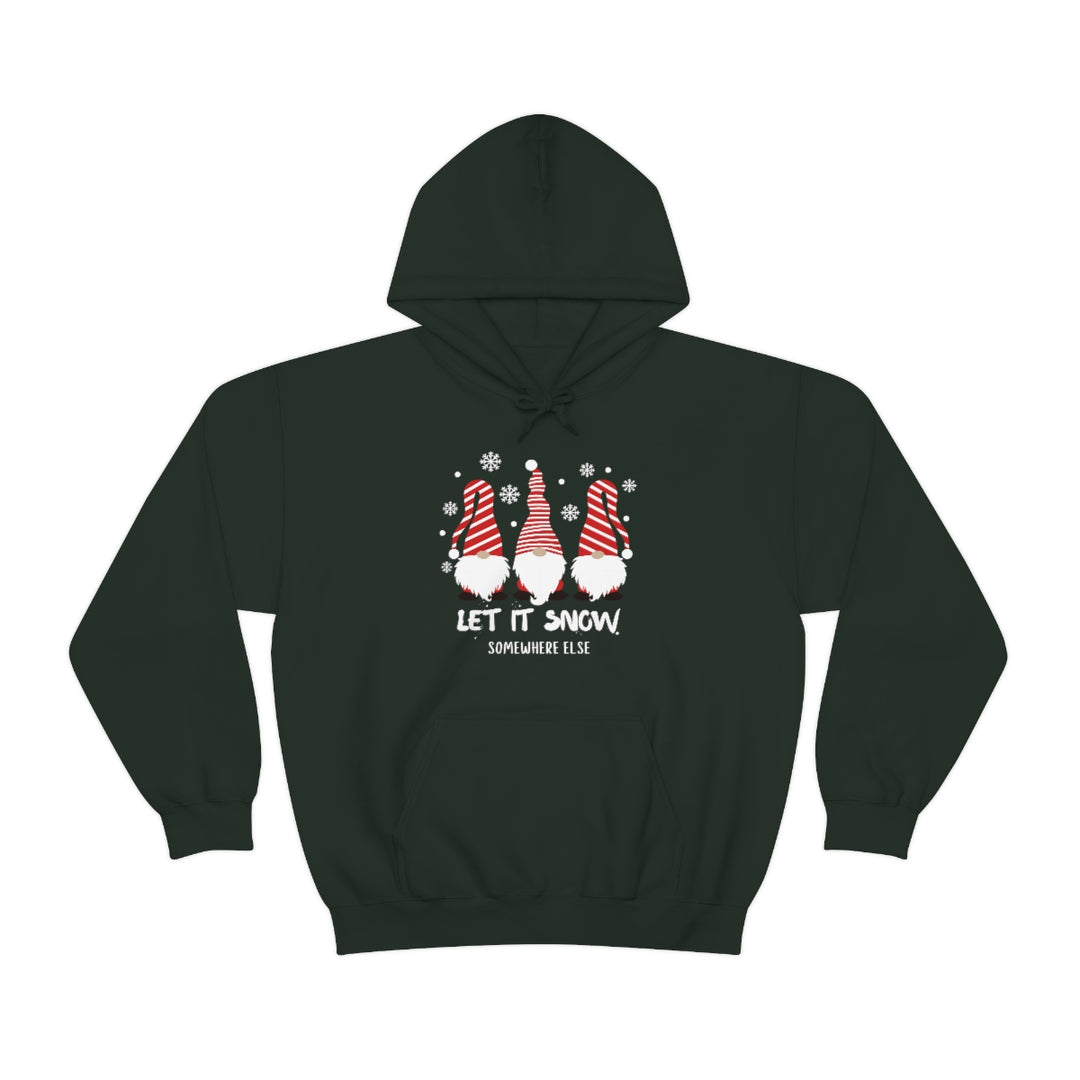 Let it Snow Somewhere Else Hoodie
