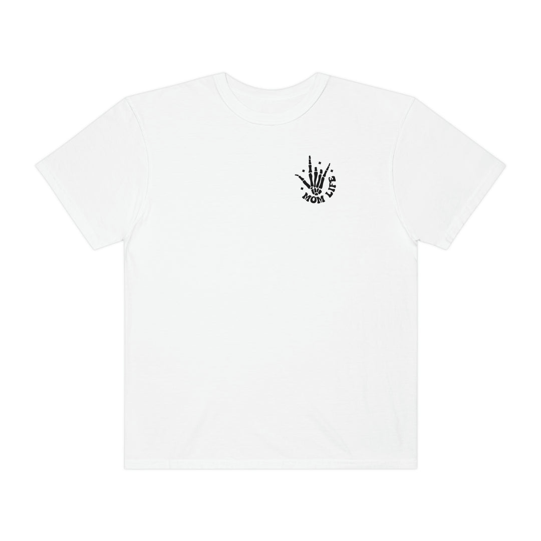 Relaxed fit I Used to Be Cool Mom Tee, 100% ring-spun cotton t-shirt with hand print. Garment-dyed for extra coziness, double-needle stitching for durability, and tubular shape. Sizes: S-3XL.