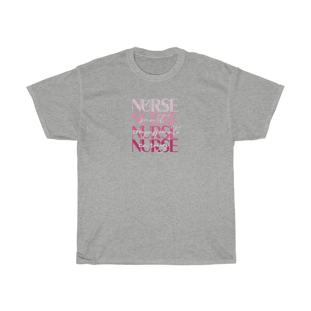 Nurse-  Unisex Heavy Cotton Tee - huserdesigns