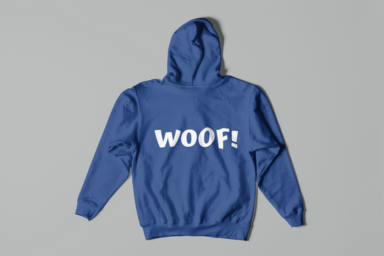 WOOF-  Unisex Heavy Blend™ Full Zip Hooded Sweatshirt - huserdesigns